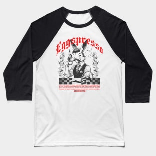 Eggspresso: Brewed for Greatness Baseball T-Shirt